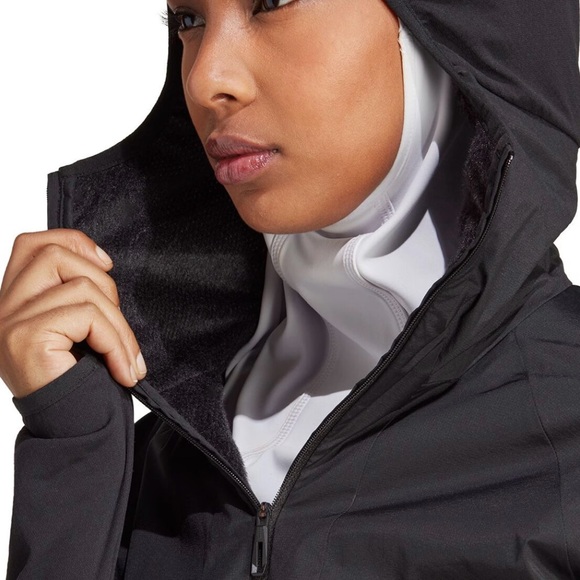 Adidas TERREX Techrock Ultralight 1/2-Zip Hooded
Fleece Jacket NEW with tags - Picture 11 of 14